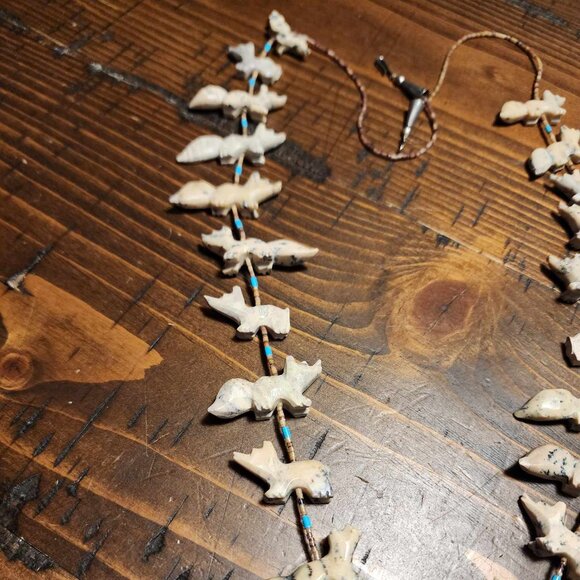 Native American Necklace / Earring Set - Picture 8 of 15